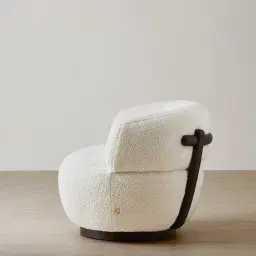 Remus Cream Turrel Fabric Occasional Chair