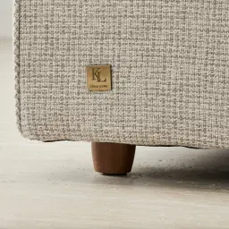 Jamie II Dove Grey Woven Fabric 3-Seater Electric Recliner