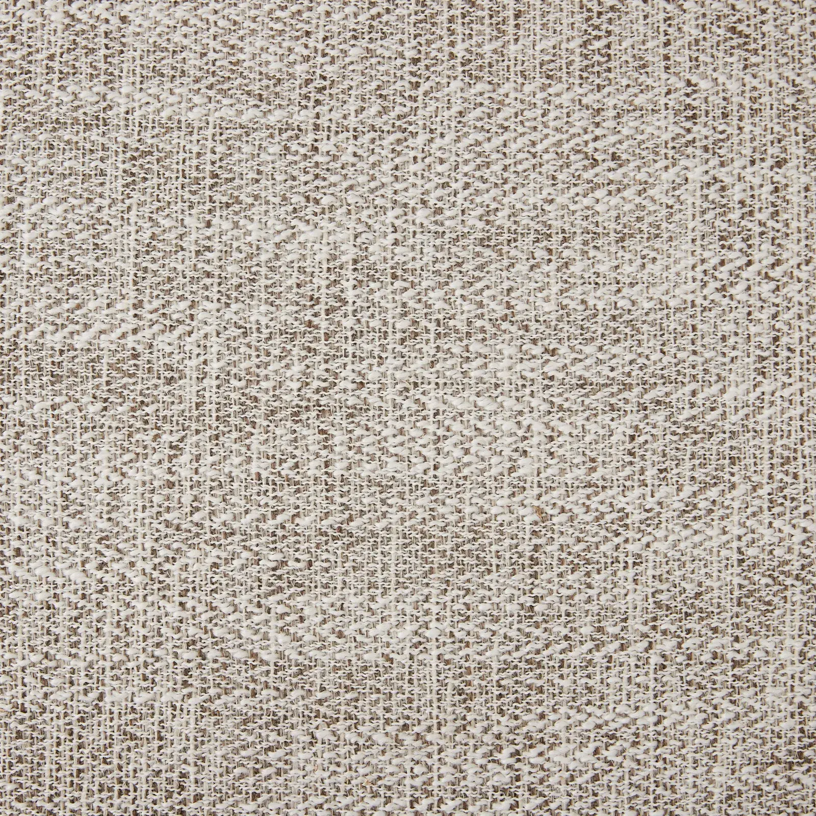 Portobello Murmur White Fabric Dining Chair - Light Brown Ash Legs