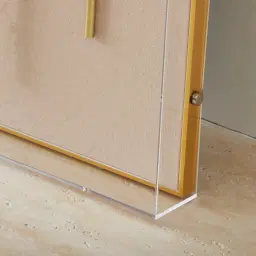 Midas Iron Rectangle Shadow Box with Acrylic Box