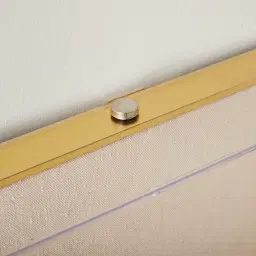 Midas Iron Rectangle Shadow Box with Acrylic Box