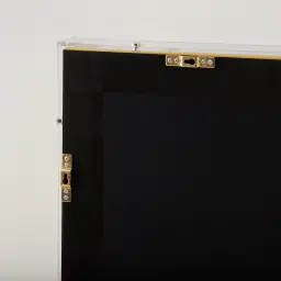 Midas Iron Square Shadow Box with Acrylic Box