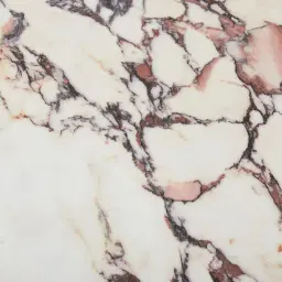 Dunstan Medium Brown Veneer Rectangular Dining Table with Calacatta Viola Sintered Stone Top - 240x120cm