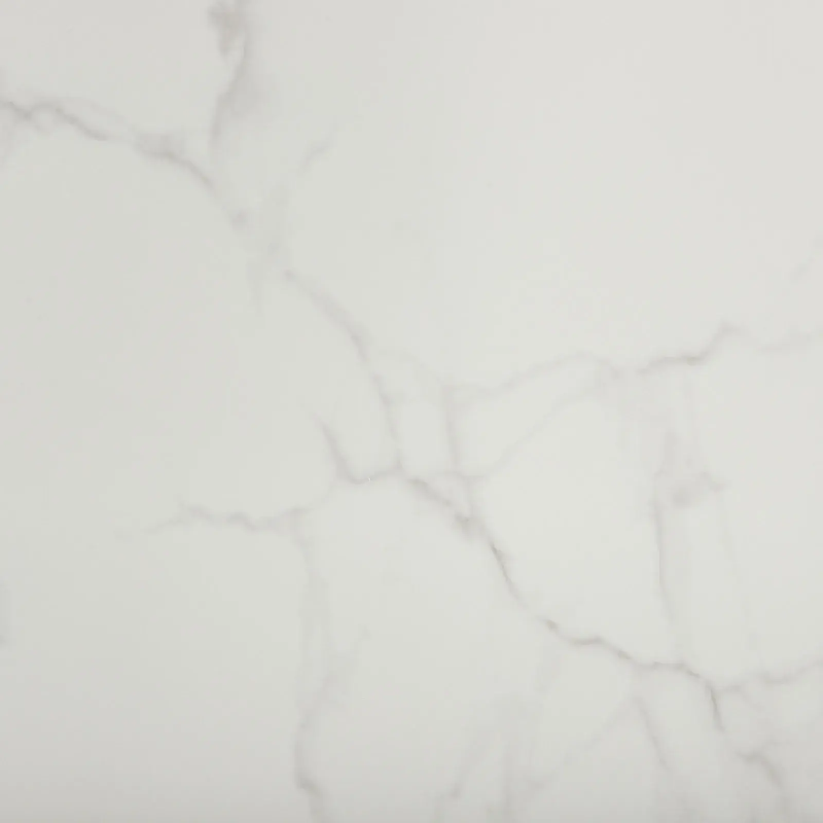 Grayson Statuario White Sintered Stone Dining Table - Matte Black Legs 240x105cm