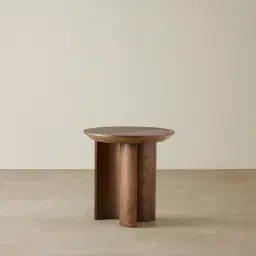 Napa Caramel Oak Side Table