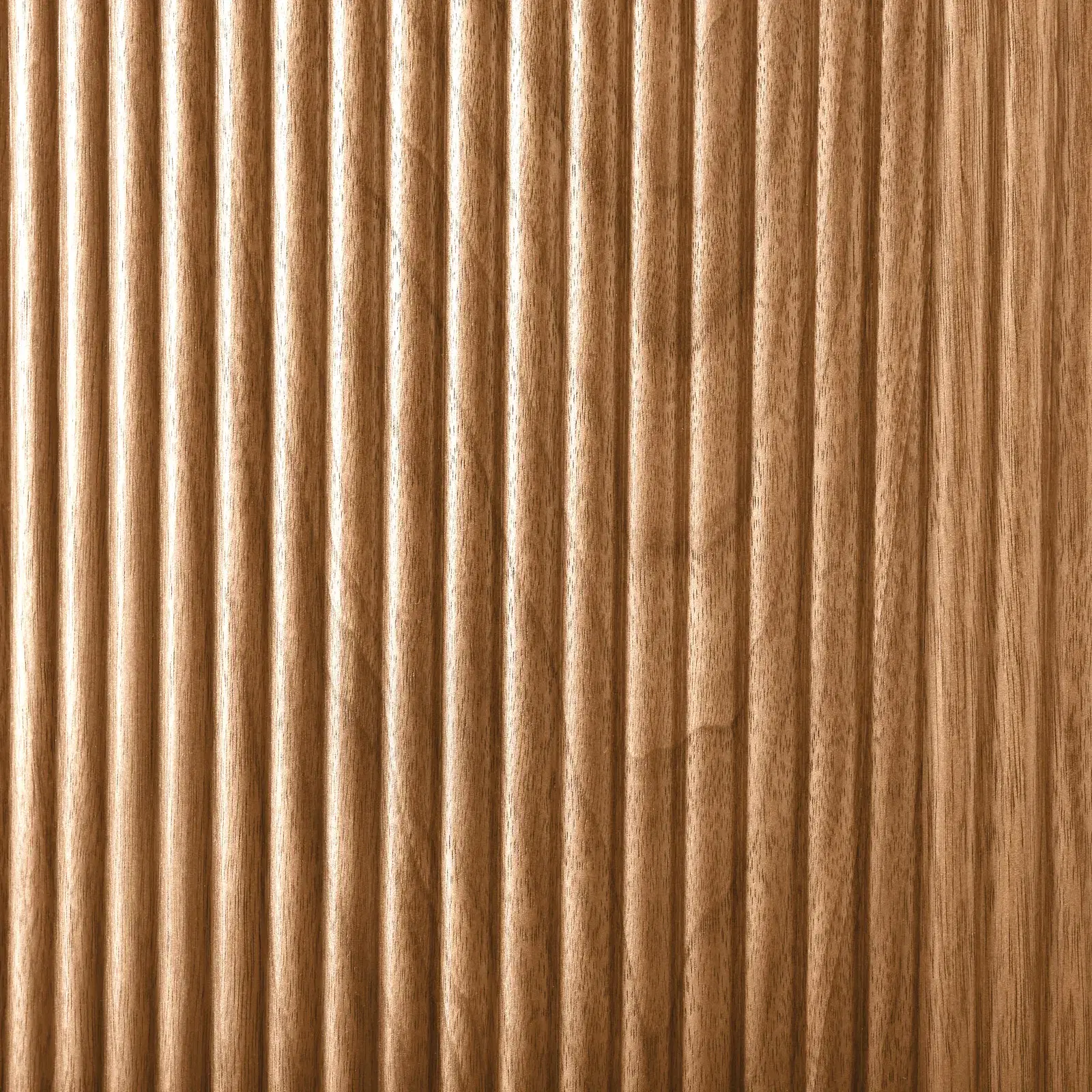San Pierre Light Brown Ash Veneer Side Table with Travertine Finish Sintered Stone Top