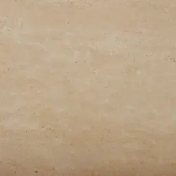 San Pierre Light Brown Ash Veneer Study Desk with Travertine Finish Sintered Stone Top