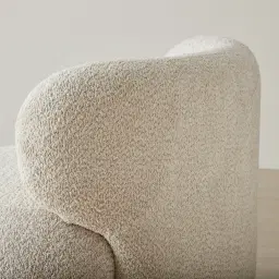 Brayden Stone Cream Woven Fabric Occasional Chair