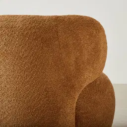 Brayden Vintage Mustard Woven Fabric Occasional Chair