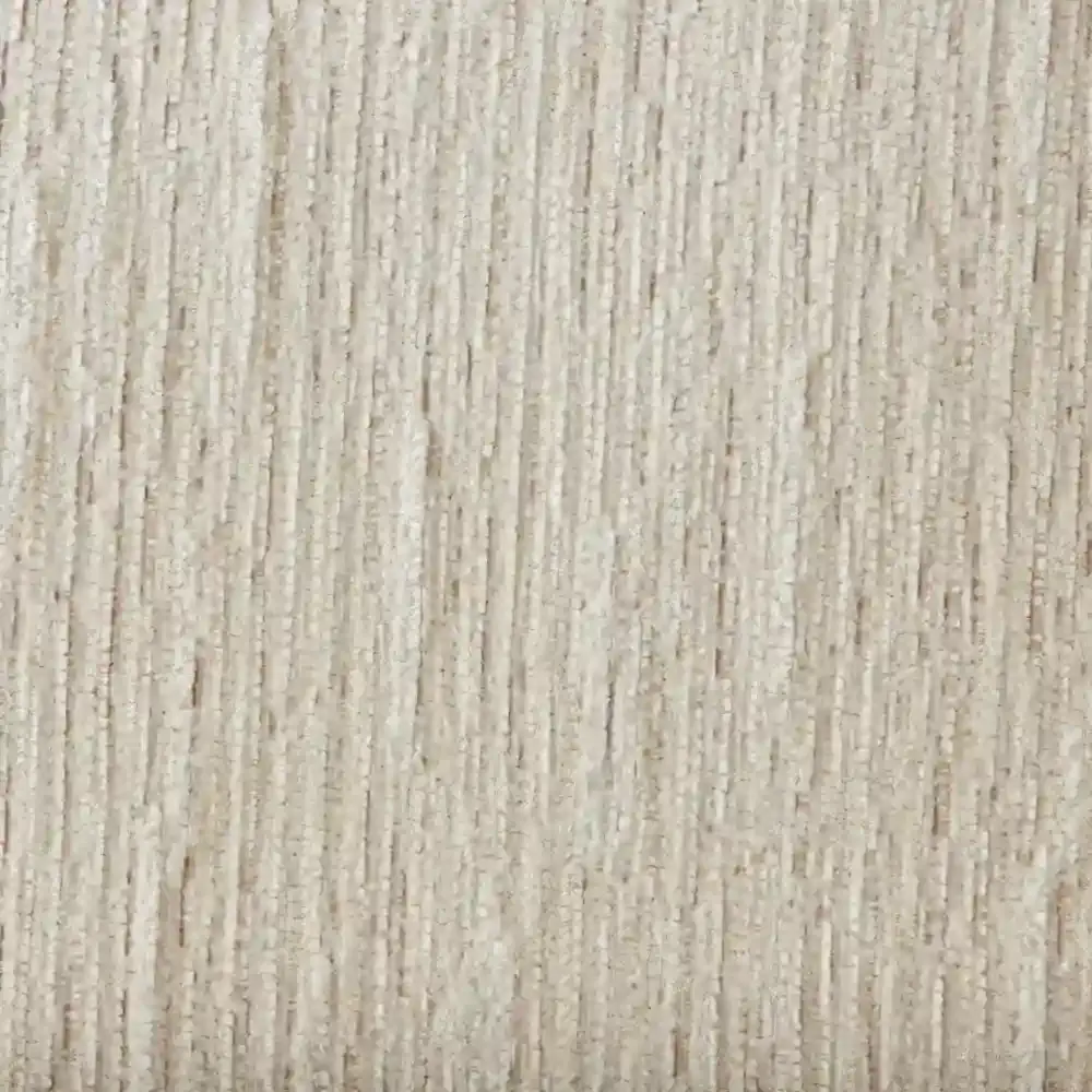 Elianna Atlas Cream 3-Seater Chenille Fabric Sofa