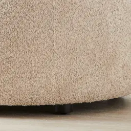 Brayden Mid Beige Woven Fabric Occasional Chair