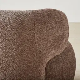 Brayden Warm Taupe Woven Fabric Occasional Chair