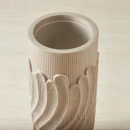 Fermo Pearl And Antique Gold Vase