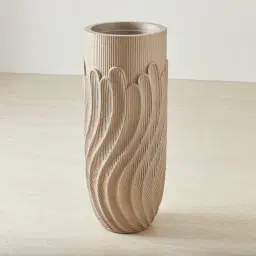 Fermo Pearl And Antique Gold Vase