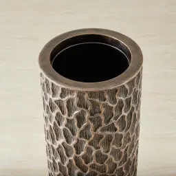 Clarin Graphite Antique Gold Vase