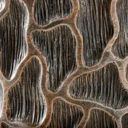 Clarin Graphite Antique Gold Vase