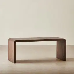 Reeves Amber Brown Ottoman Table