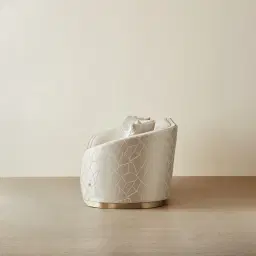 Hyacinth II Cream Velvet 3-Seater Sofa