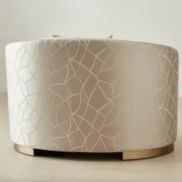 Hyacinth II Cream Velvet Occasional Chair