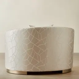 Hyacinth II Cream Velvet Occasional Chair