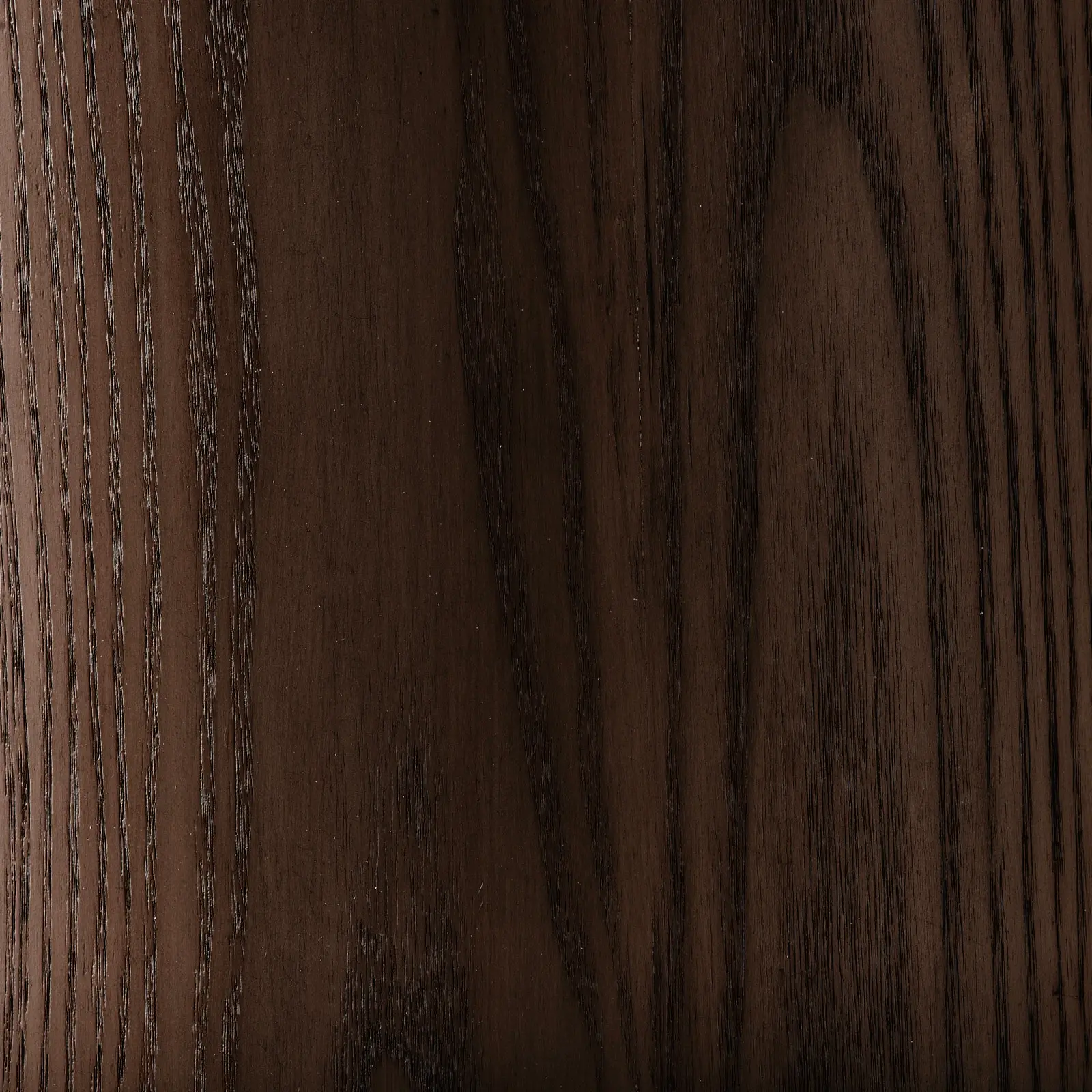 Terzetto Pandora Brown Sintered Stone Round Dining Table - Dark Brown Ash Legs