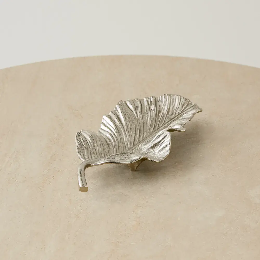 Leaf Nickel Platter II