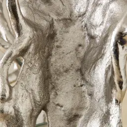 Nickel Sculpture Votive II - Granite Base