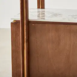 Portobello Toffee Brown Ash Veneer Shelf