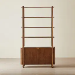 Portobello Toffee Brown Ash Veneer Shelf