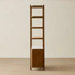 Portobello Toffee Brown Ash Veneer Shelf