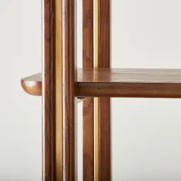 Portobello Toffee Brown Ash Veneer Shelf