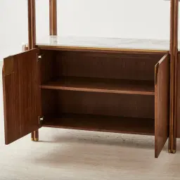 Portobello Toffee Brown Ash Veneer Shelf