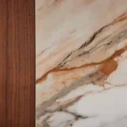 Sir Lionell Walnut Veneer Shelf