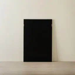 Trixie Paper Pulp Shadow Box with Light Brown Frame