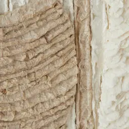 Trixie Paper Pulp Shadow Box with Light Brown Frame