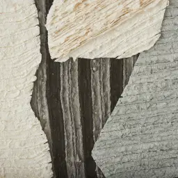 Kazan Paper Pulp Shadow Box with Black Frame