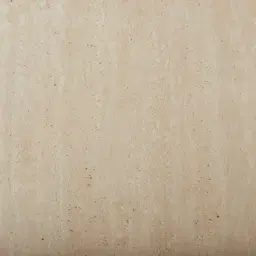 San Pierre Ebony Brown Ash Veneer Two-Leg Rectangular Dining Table with Travertine Finish Sintered Stone Top - 270x120cm