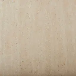 San Pierre Walnut Veneer Single Leg Rectangular Dining Table with Travertine Finish Sintered Stone Top - 270x120cm