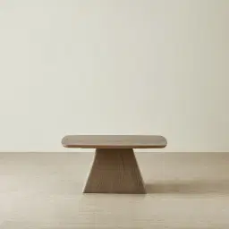 Dunstan Medium Brown Veneer High Coffee Table