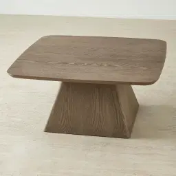 Dunstan Medium Brown Veneer High Coffee Table