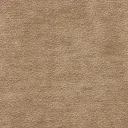 Lila Soft Beige Fabric Dining Chair - Amber Brown Wooden Legs