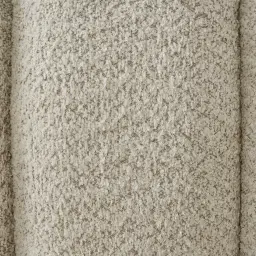 Gabriella Stone Cream 3-Seater Woven Fabric Sofa