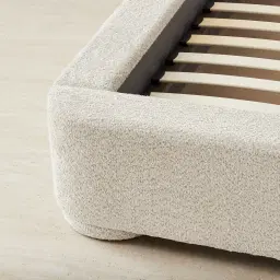 Estelle Stone Cream King Bed