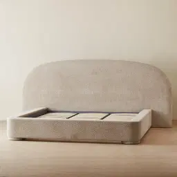 Estelle Mid Beige King Bed