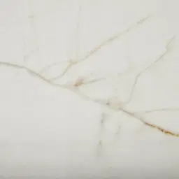 Terzetto Pandora Brown Sintered Stone Curved Dining Table - Medium Brown Wooden Legs 200x120cm