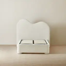 Poppy Stone Cream King Single Bed