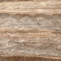 Monolith Natural Silver-Grey Travertine Dining Table