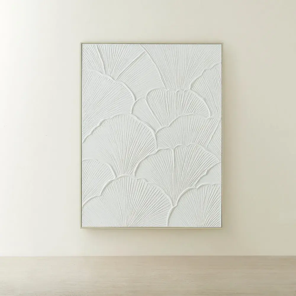 Frosting White Painting