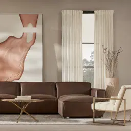 Elliot Stone Cream Woven Fabric Occasional Chair