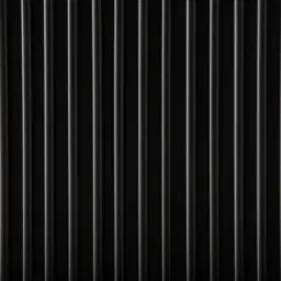 Archie Black Single-leg Console Table with Statuario White Sintered Stone Top